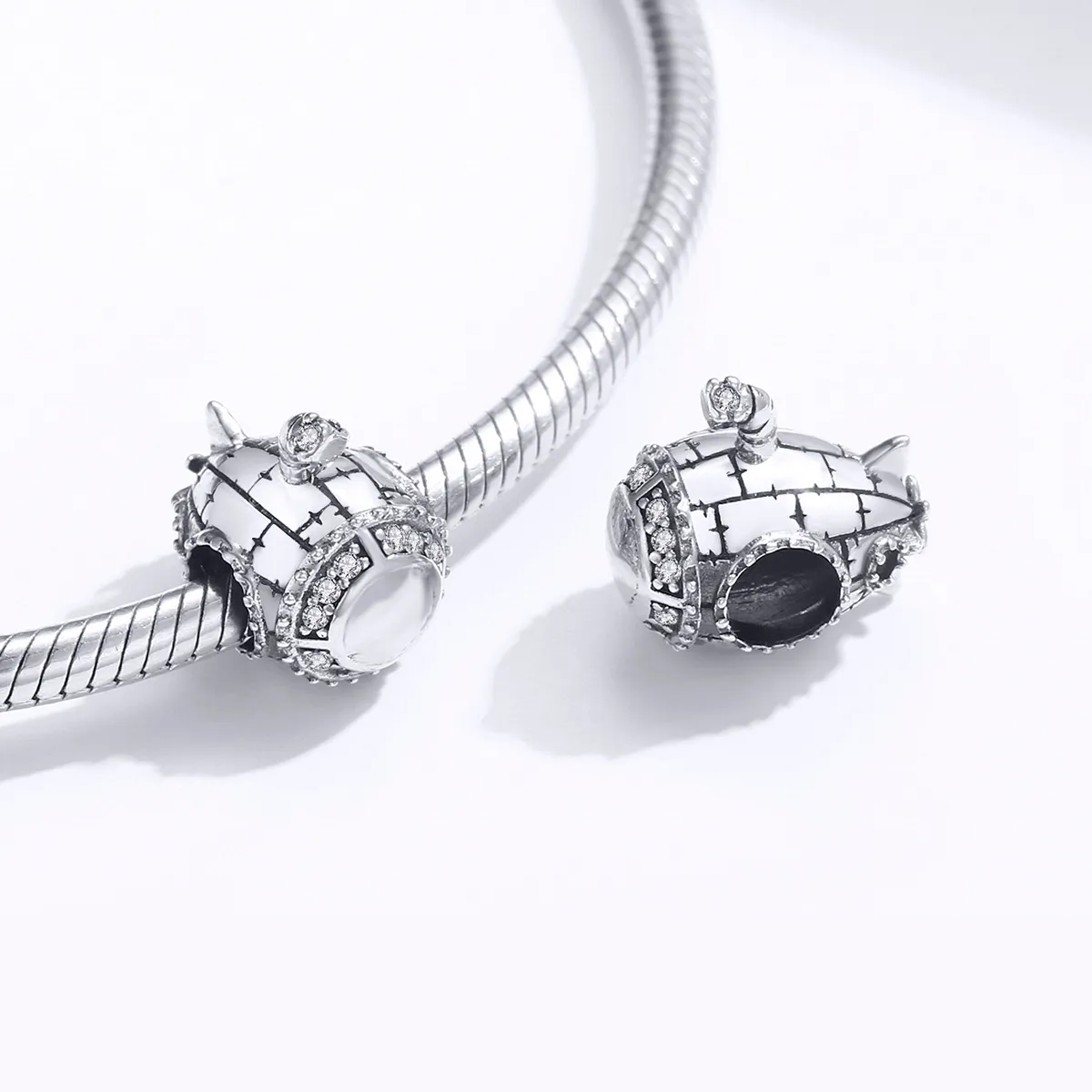 Pandora Style Silver Submarine Charm - SCC1453
