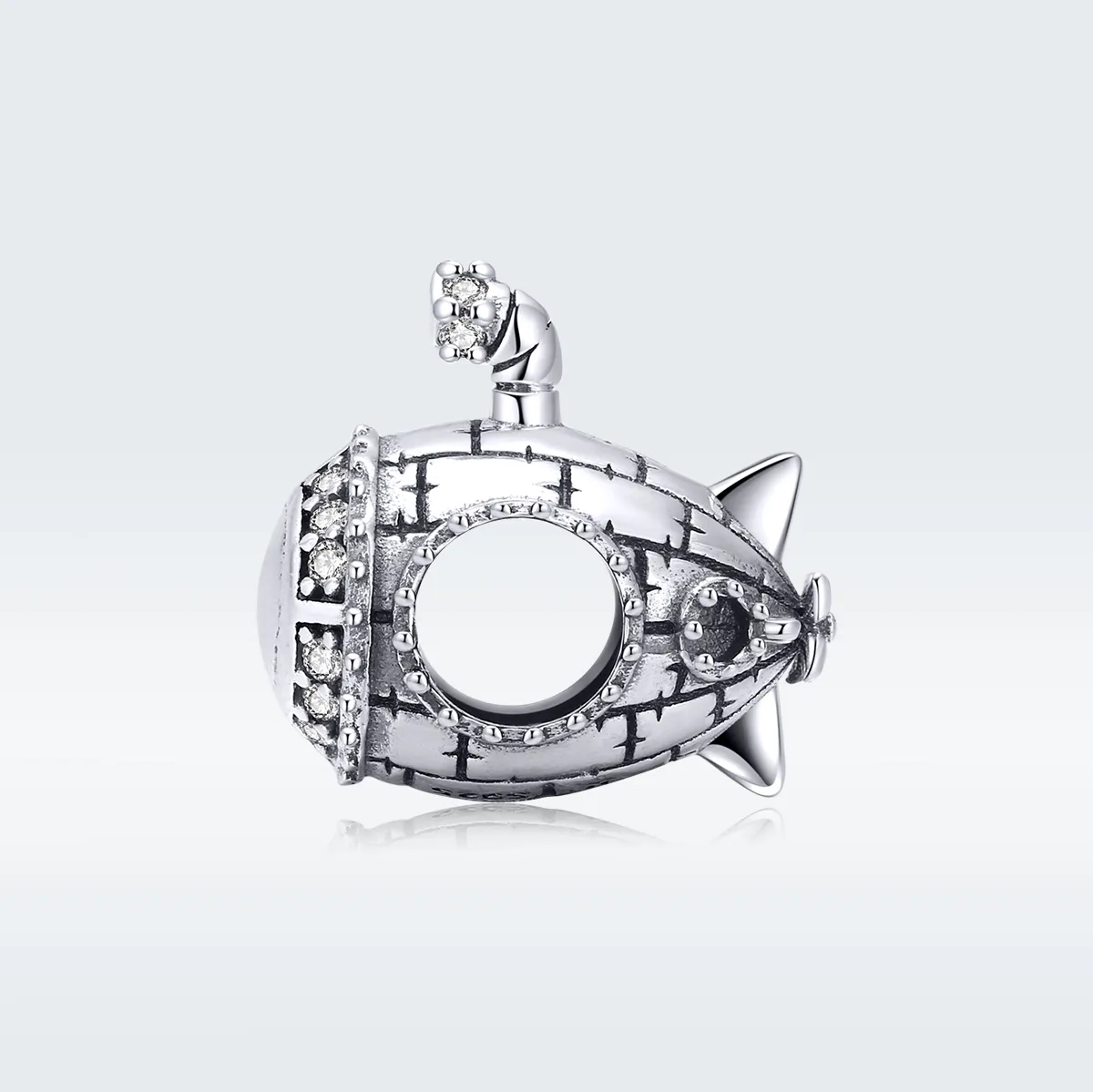Pandora Style Silver Submarine Charm - SCC1453