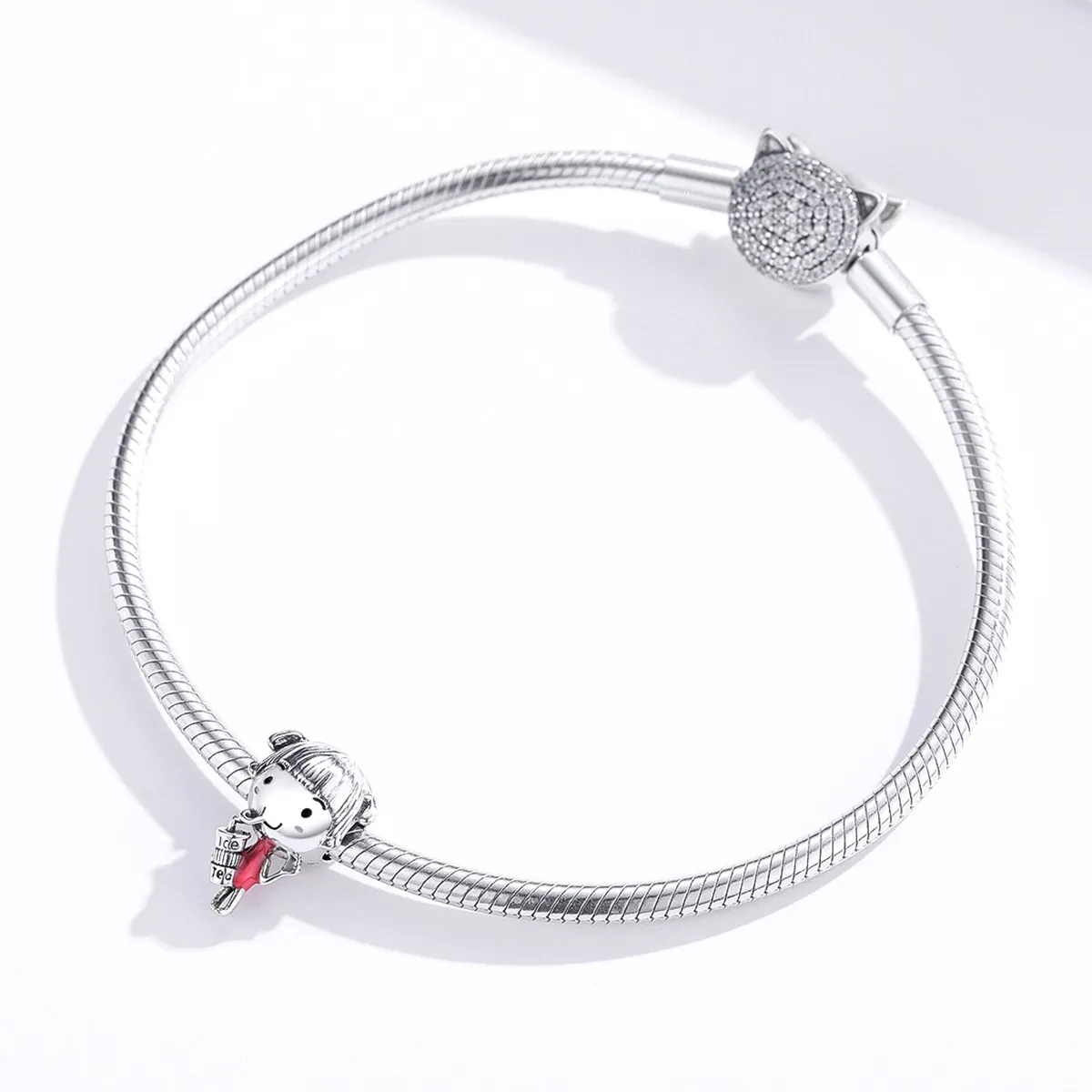 Pandora Style Silver Sunshine Girl Charm - SCC1525