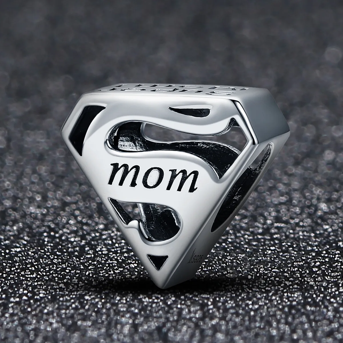 Pandora Style Silver Super Mom Charm - SCC429