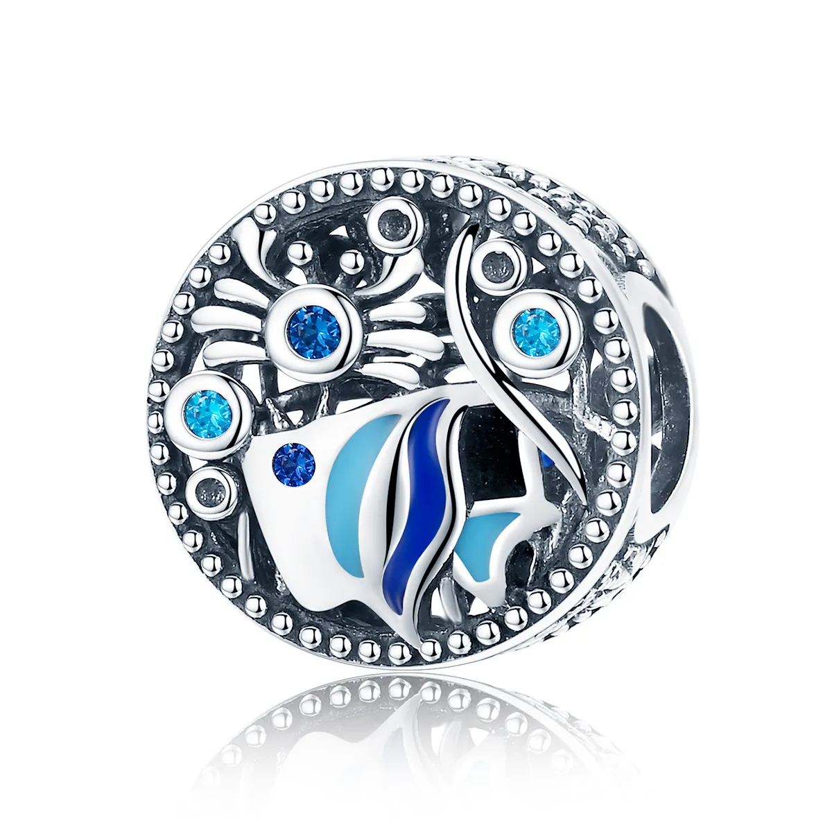 Pandora Style Silver The Underwater World Ocean Life Charm - SCC763