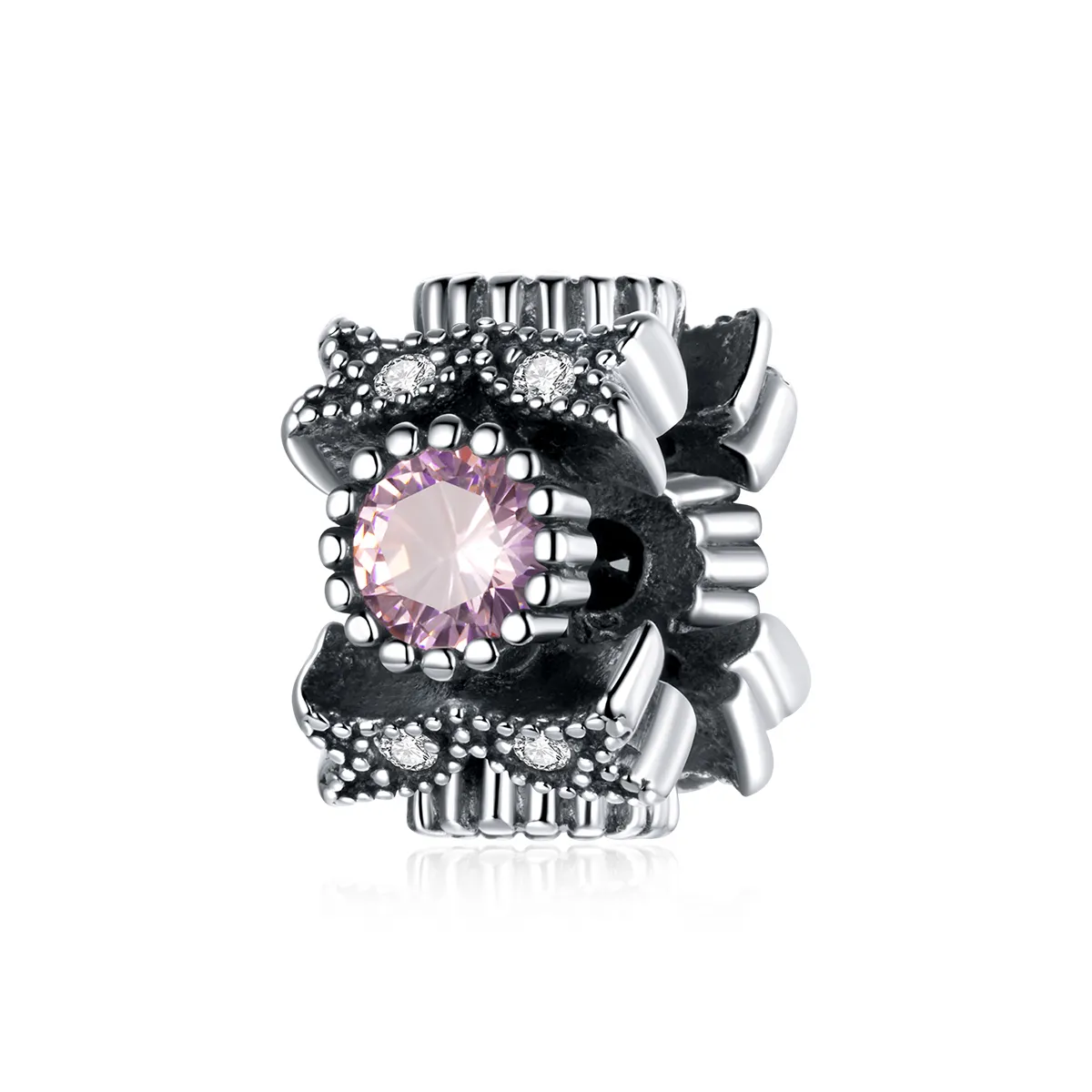 Pandora Style Silver Victoria'S Heartbeat Charm - SCC1784