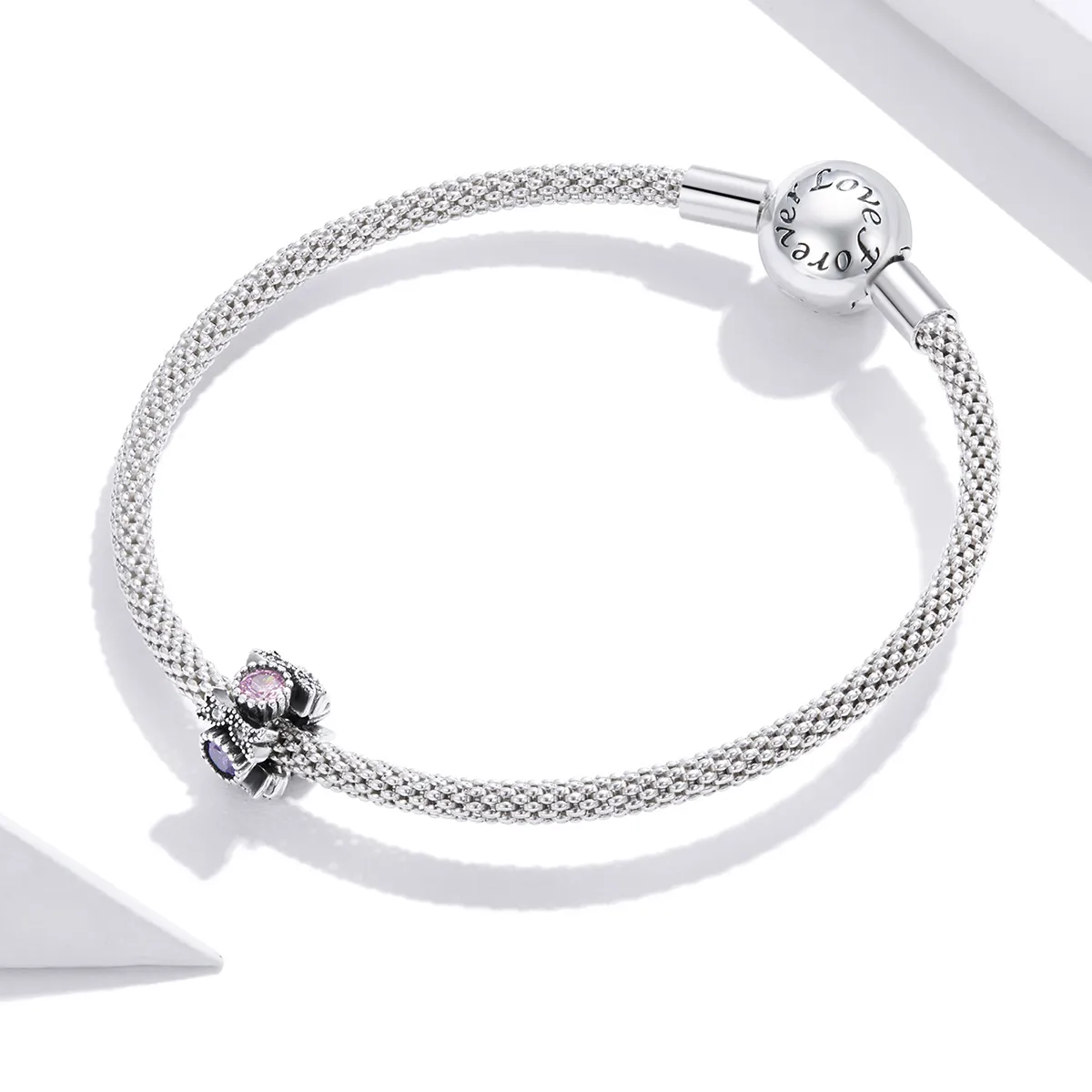 Pandora Style Silver Victoria'S Heartbeat Charm - SCC1784