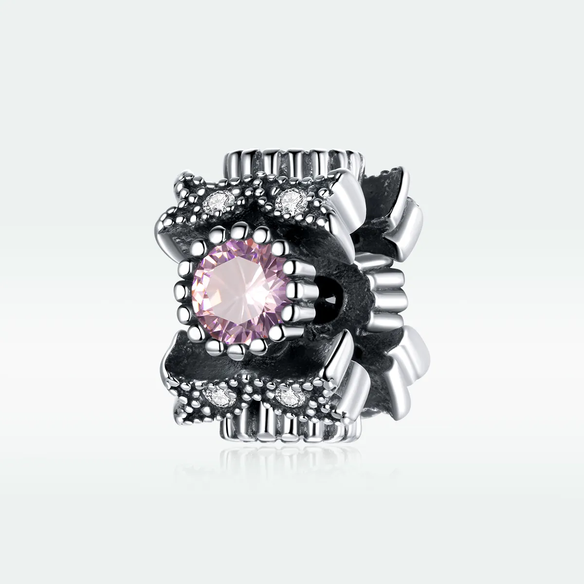 Pandora Style Silver Victoria'S Heartbeat Charm - SCC1784