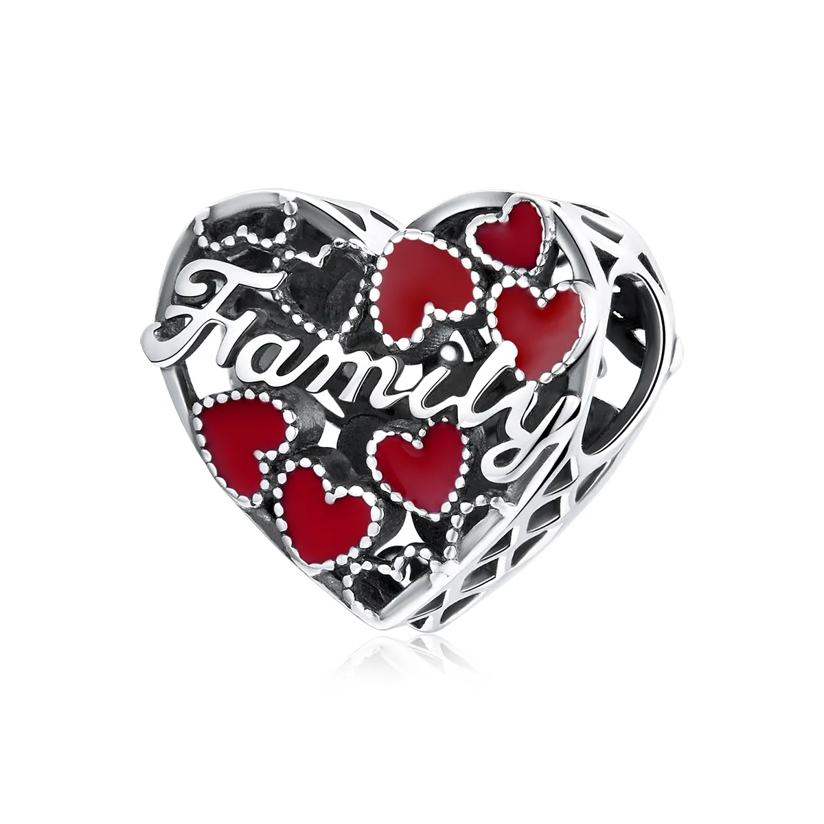 Pandora Style Silver Warm Family Charm - SCC1750