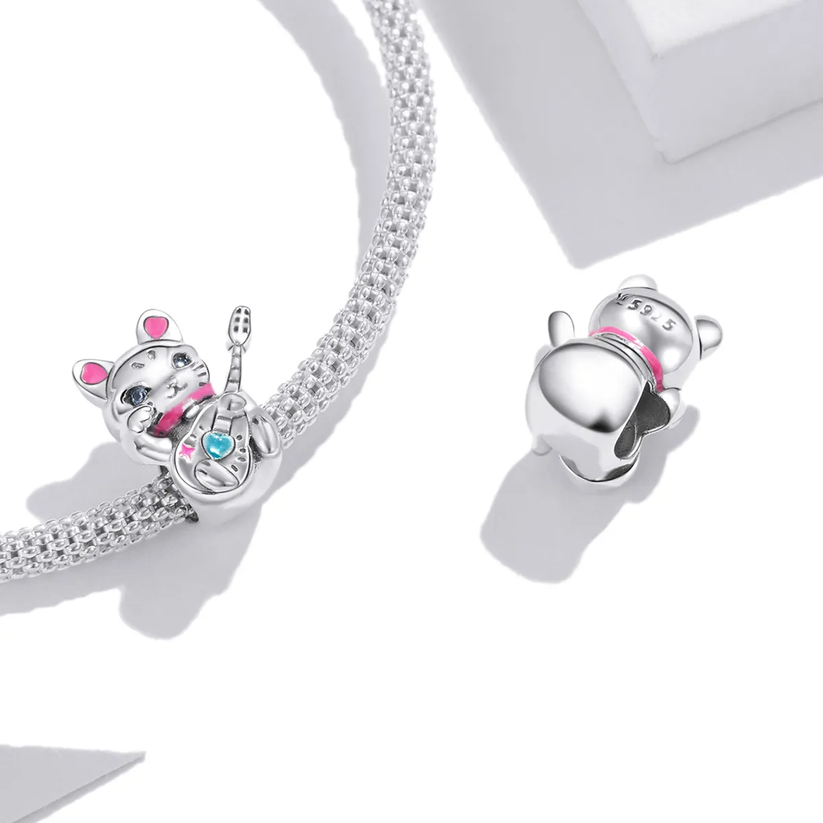 Pandora Style Silver You Are My Rock Charm - SCC1840