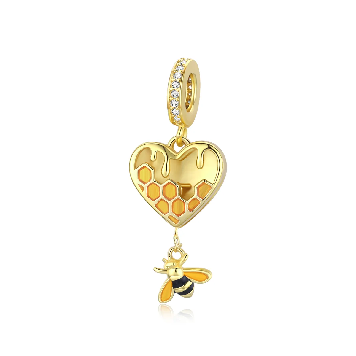 Pandora outlet honeycomb charm