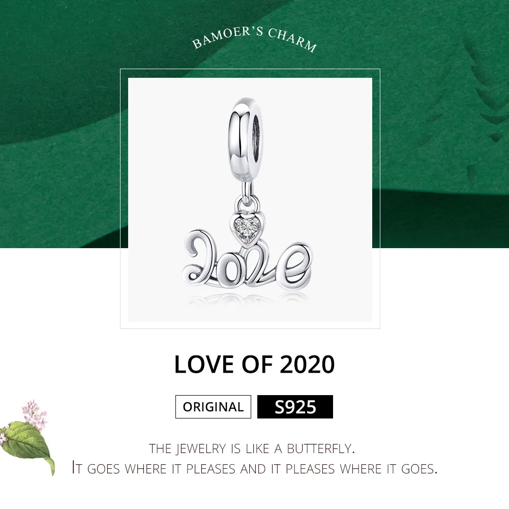 Pandora Style Silver Anniversary 2020 Dangle - SCC1354
