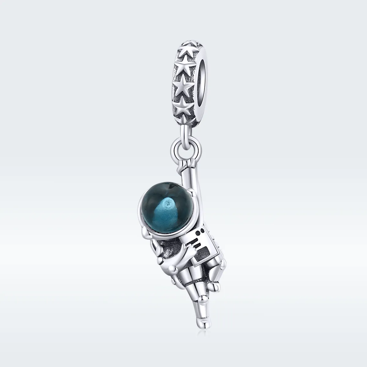 Pandora Style Silver Astronaut Dangle - BSC202