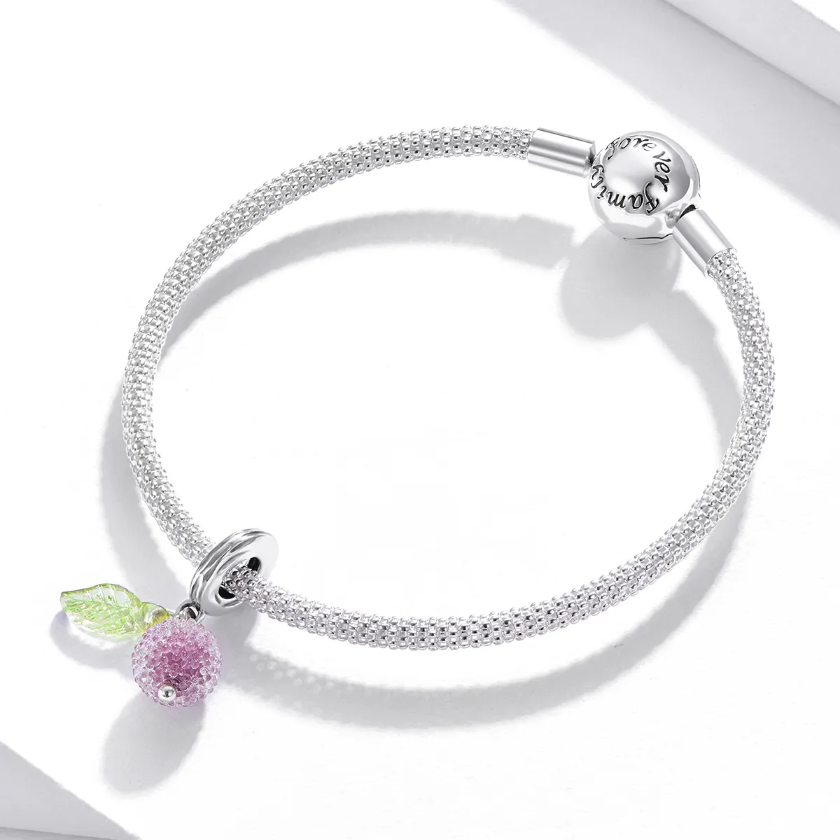 Pandora Style Silver Fruit Dangle - SCC1802