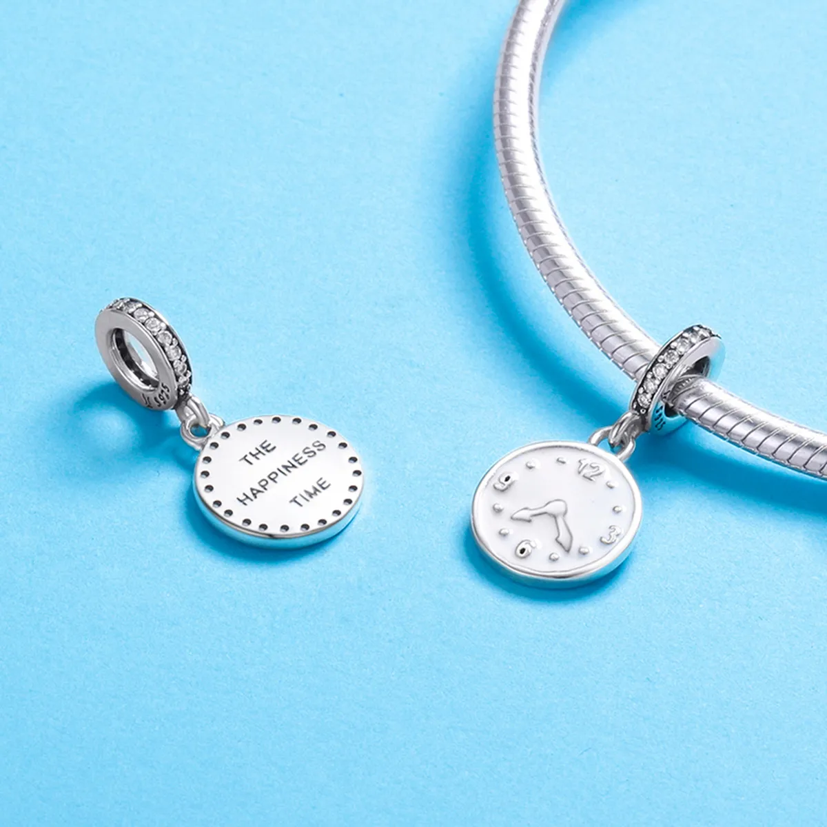 Pandora Style Silver Good Times Dangle - SCC657