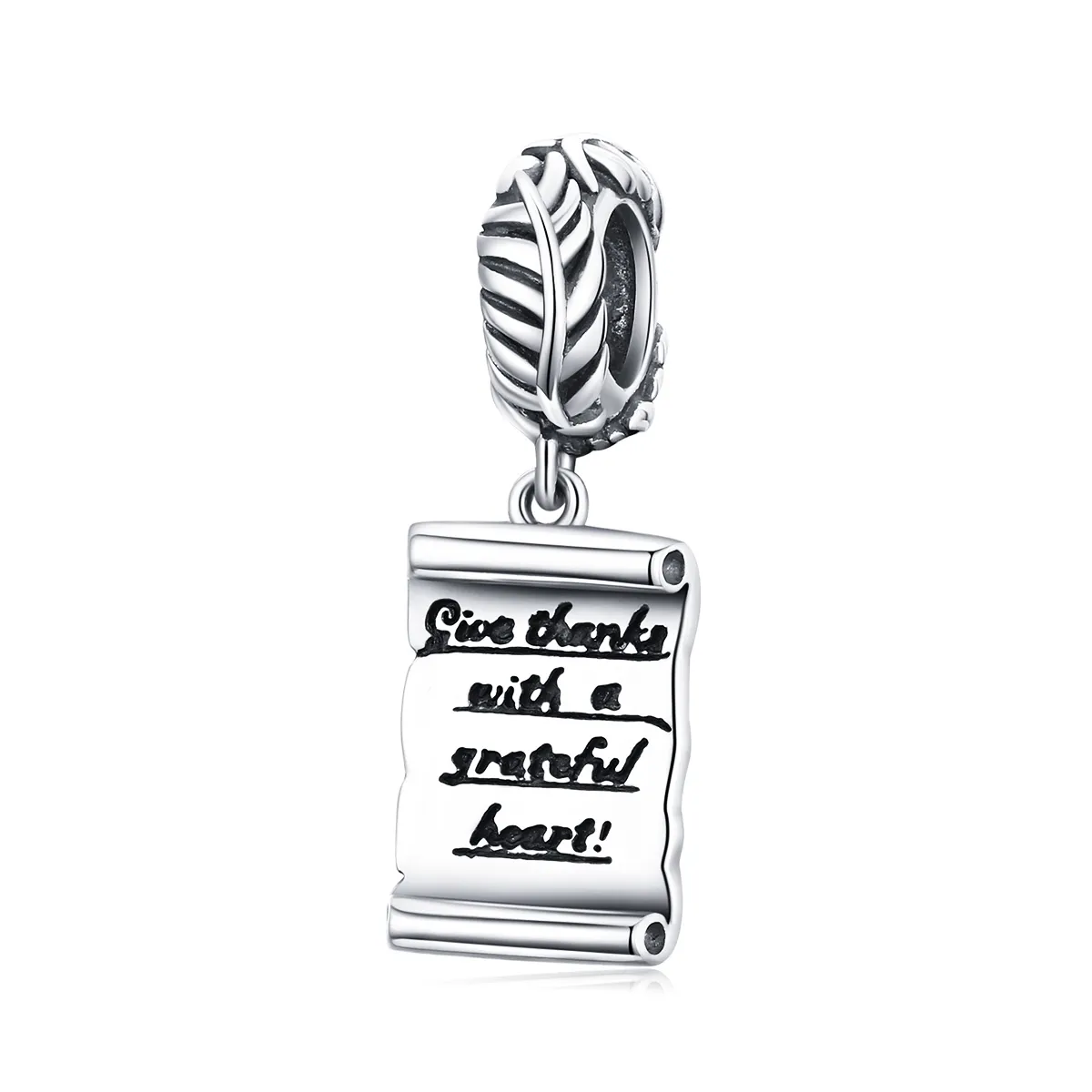 Pandora Style Silver Handwritten Letter Dangle - SCC1605