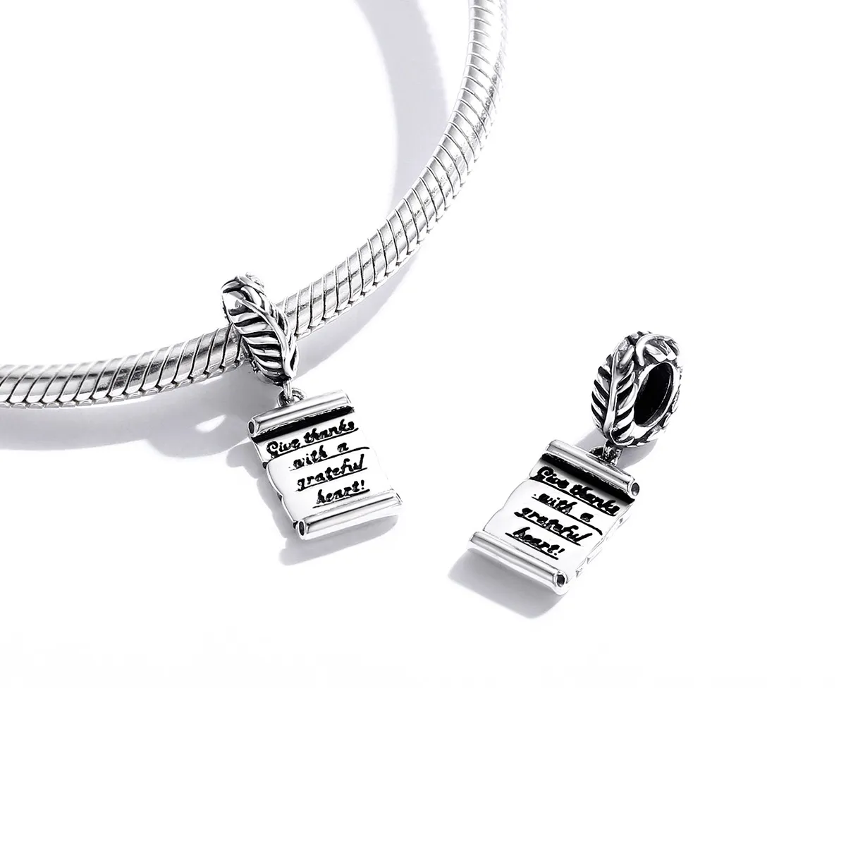 Pandora Style Silver Handwritten Letter Dangle - SCC1605