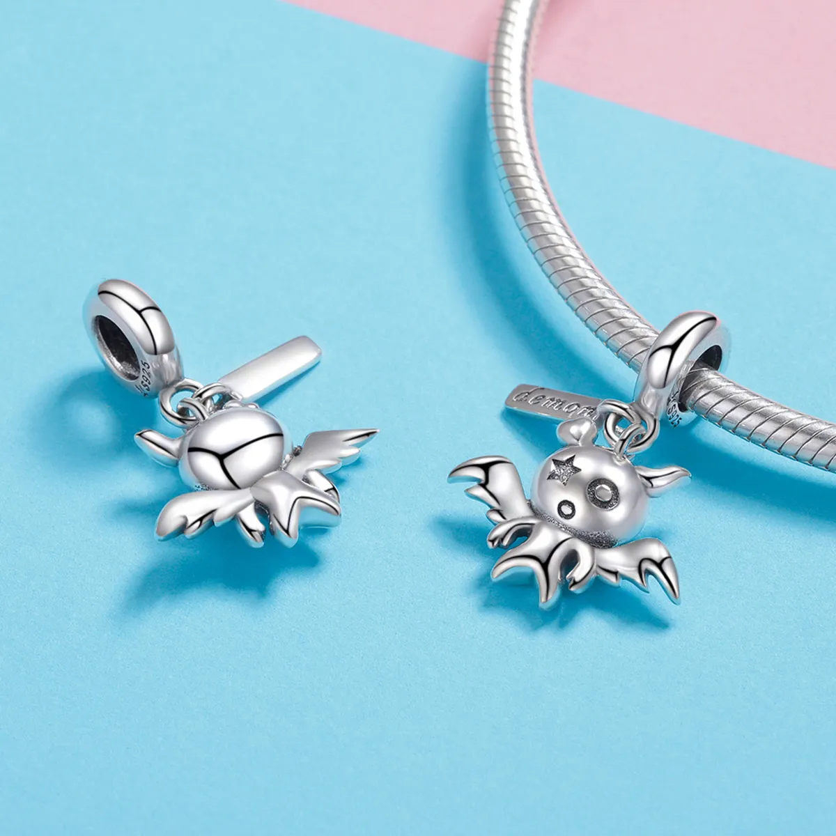 Pandora Style Silver Lovely Little Devil Dangle - SCC975