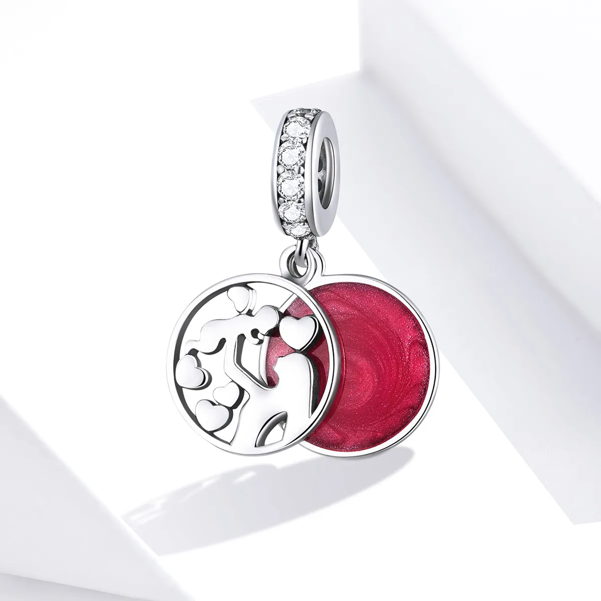 Pandora Style Silver Maternal Love Dangle - SCC1460