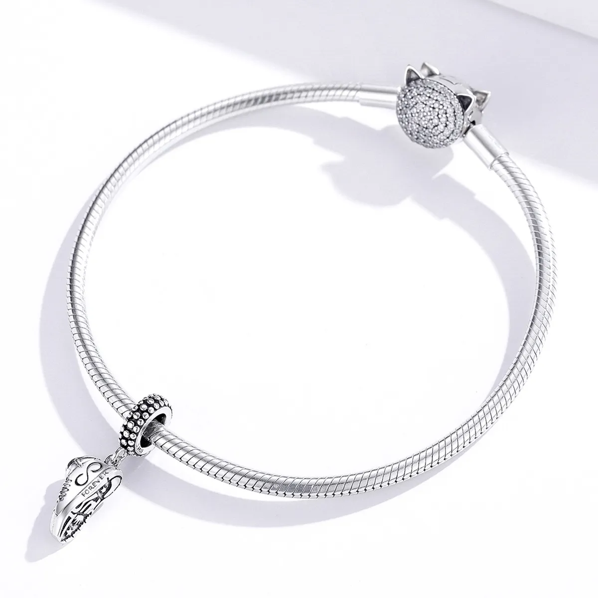 Pandora Style Silver Running Sneaker Dangle - SCC1541