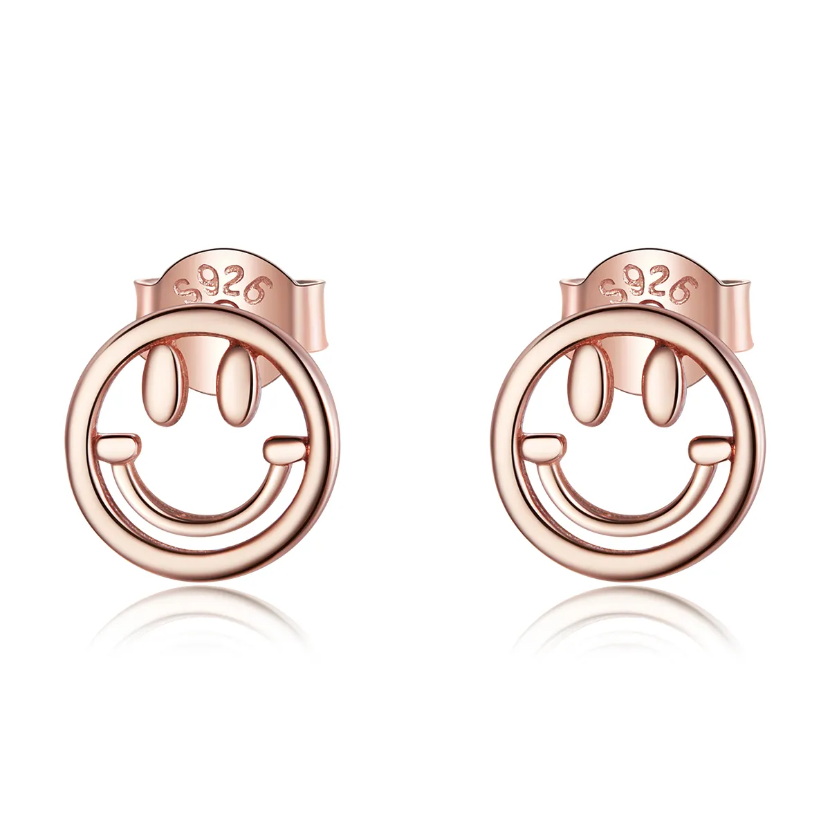 Pandora smiley face on sale earrings