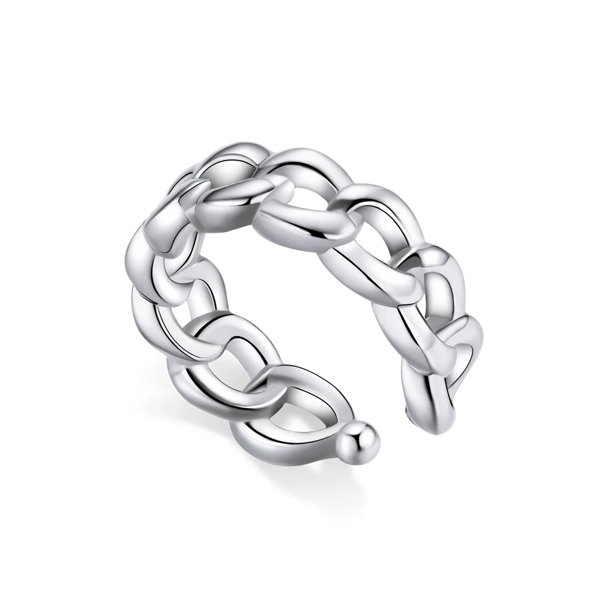 Pandora Style Silver Single Ear Ear clip - SCE1027