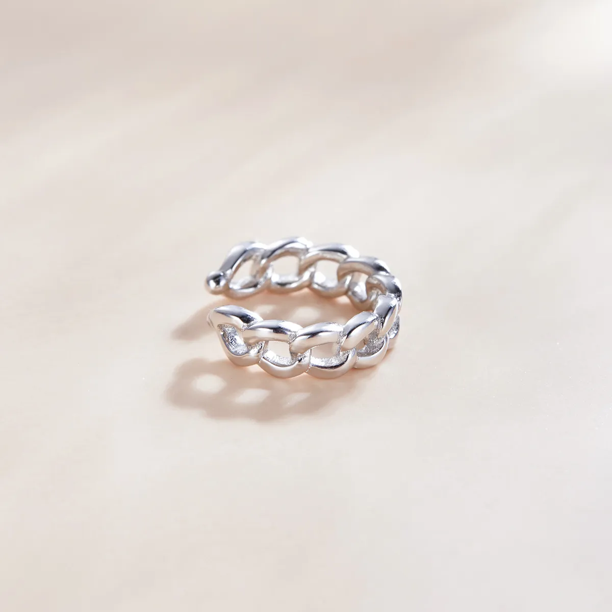 Pandora Style Silver Single Ear Ear clip - SCE1027