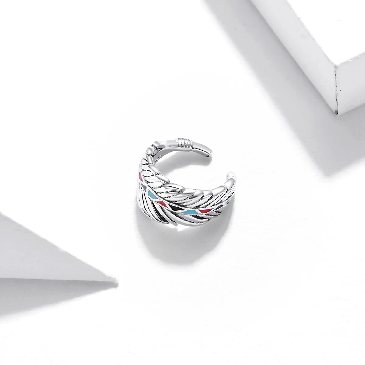 Pandora Style Silver Wings Ear clip - SCE1114