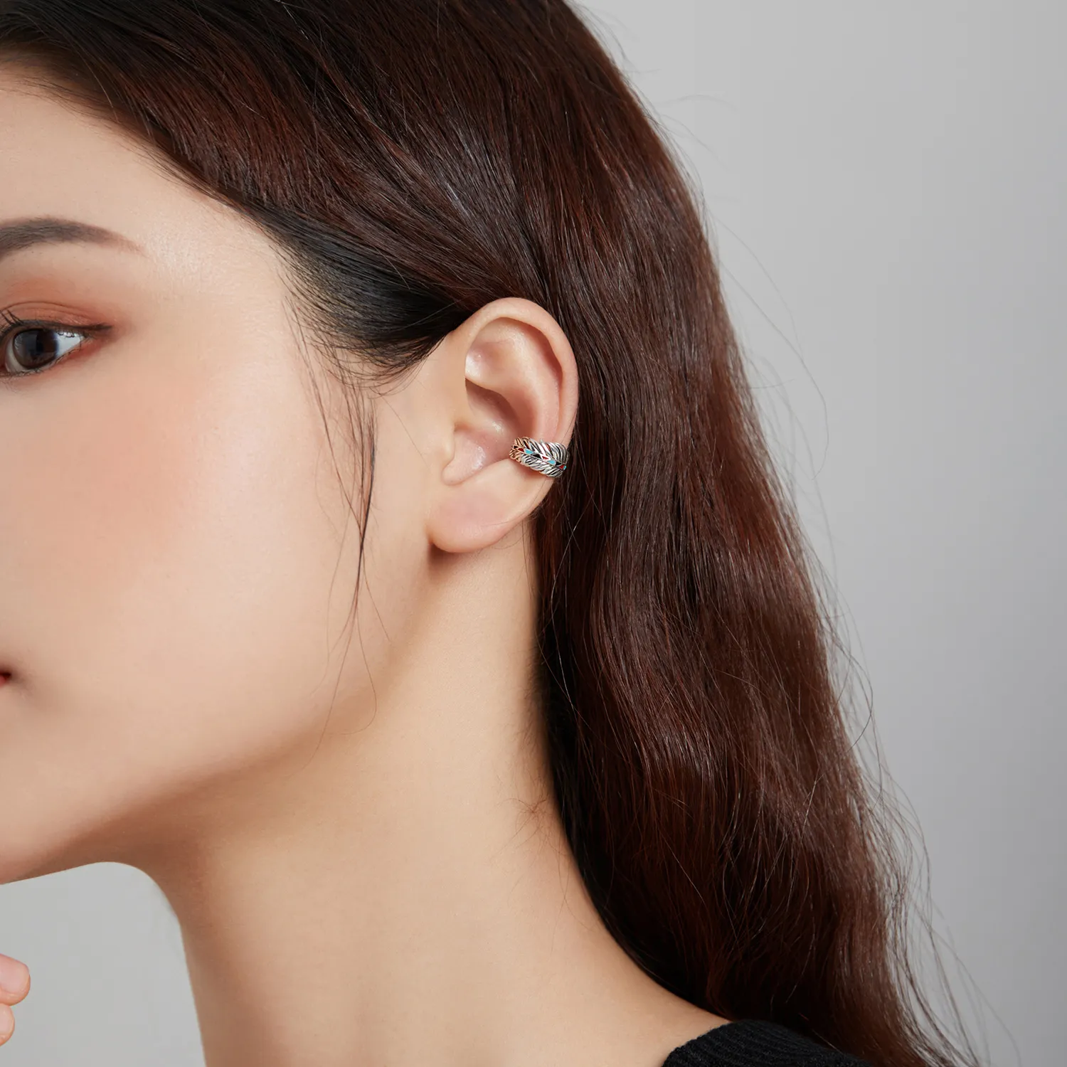 Pandora Style Silver Wings Ear clip - SCE1114
