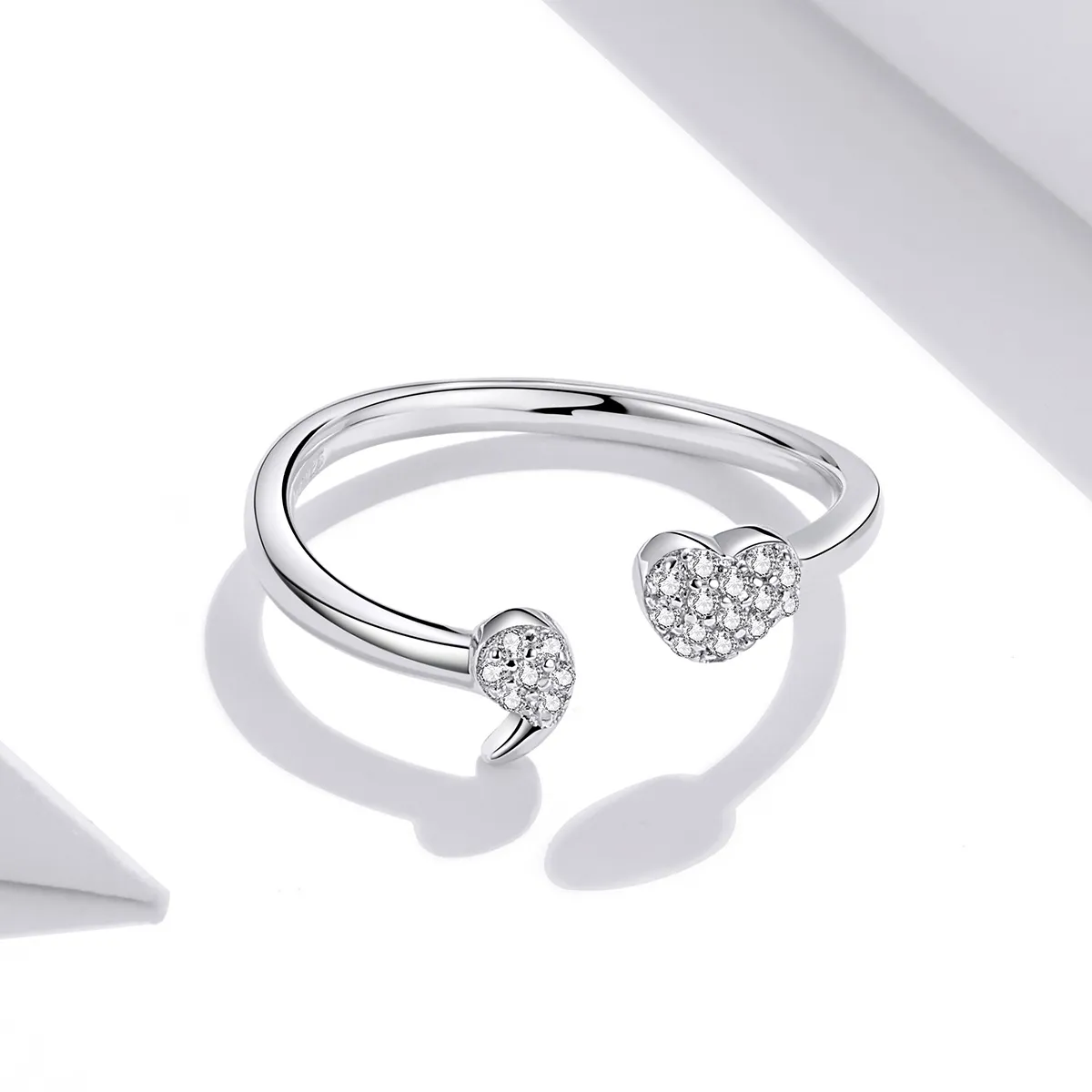 Pandora Style Silver Affiliated Open Ring - SCR706