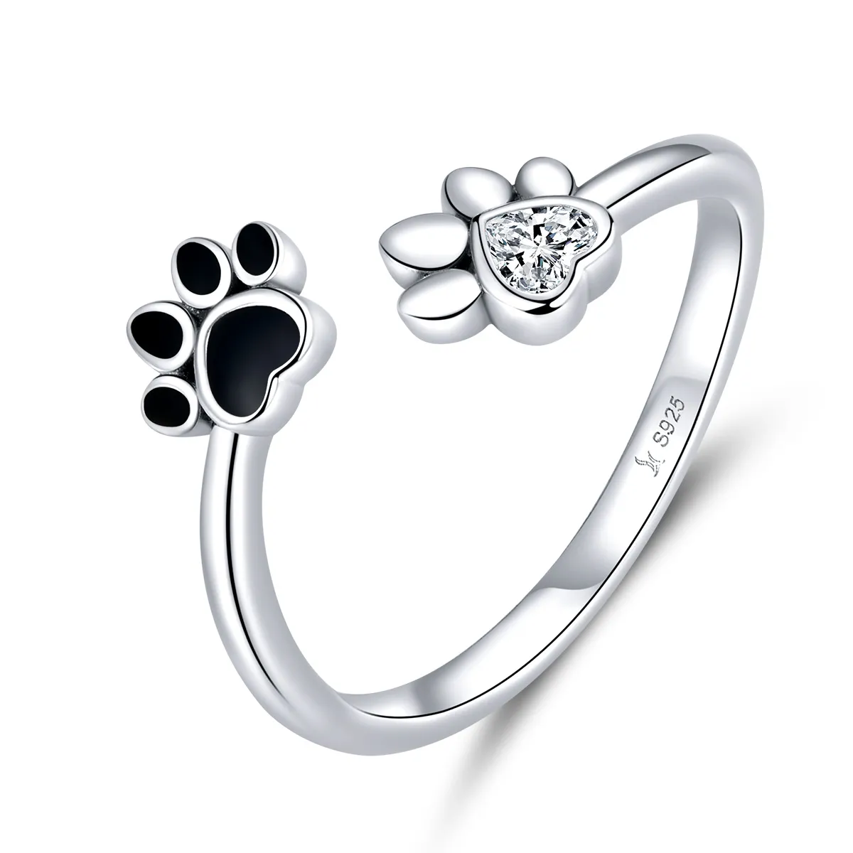 Pandora Style Silver Friendships Open Ring - SCR605