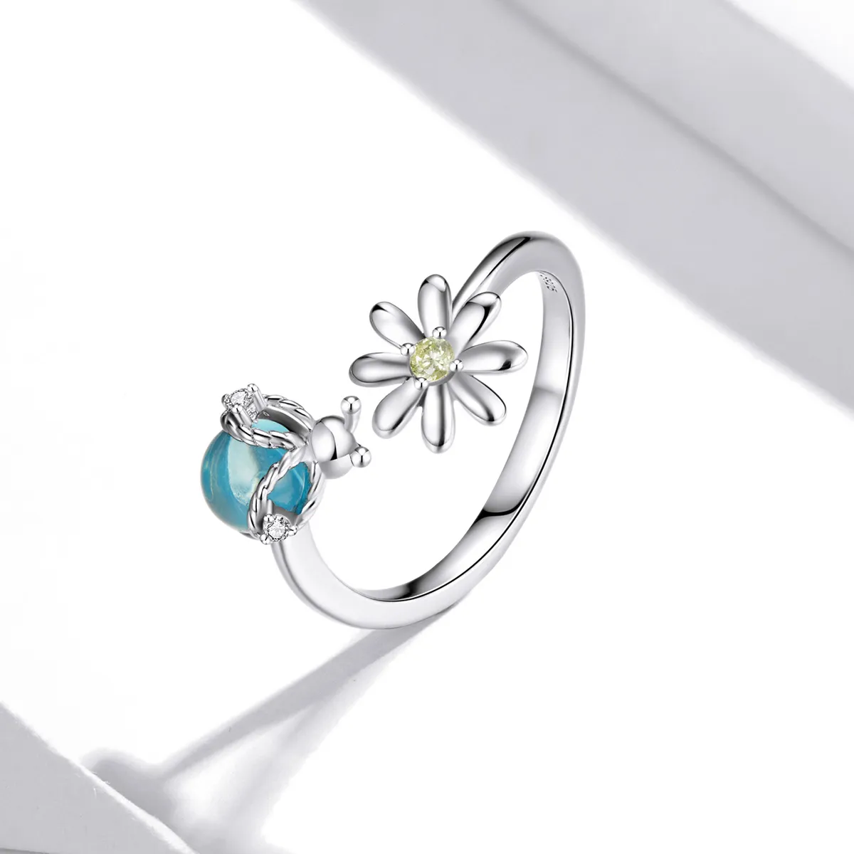 Pandora Style Silver Garden Open Ring - SCR726