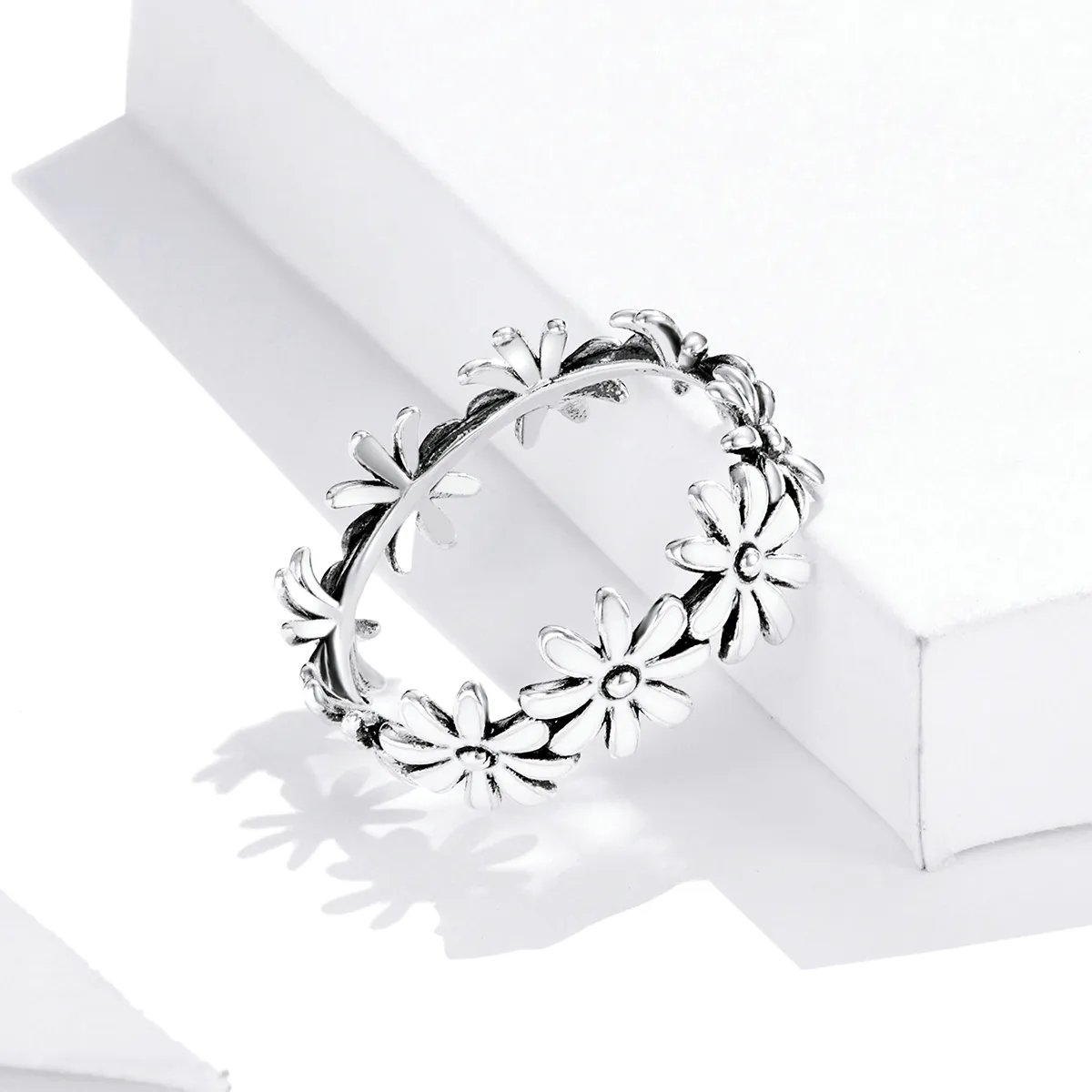 Pandora Style Silver little daisy Ring - SCR670