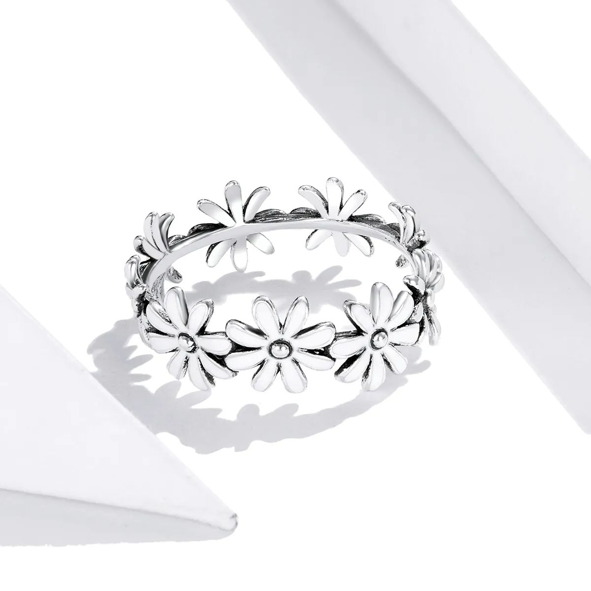 Pandora Style Silver little daisy Ring - SCR670