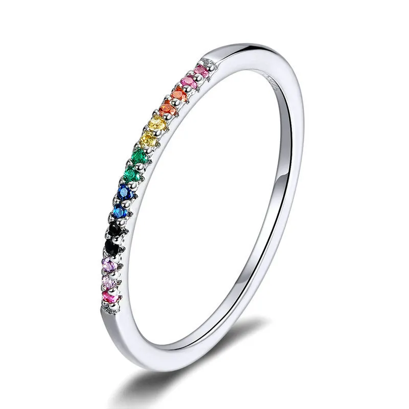 Pandora discount rainbow ring