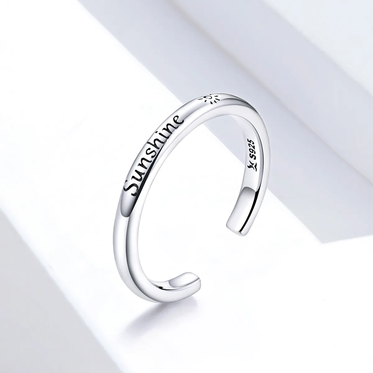 Pandora Style Silver Sunshine Open Ring - SCR649
