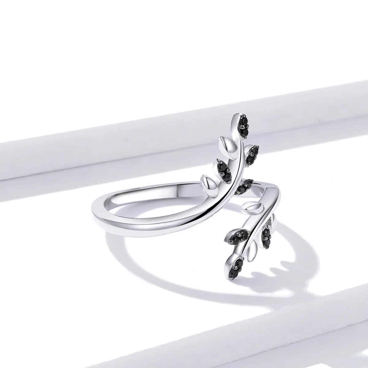 Pandora Style Silver Tree Branch Open Ring - BSR129