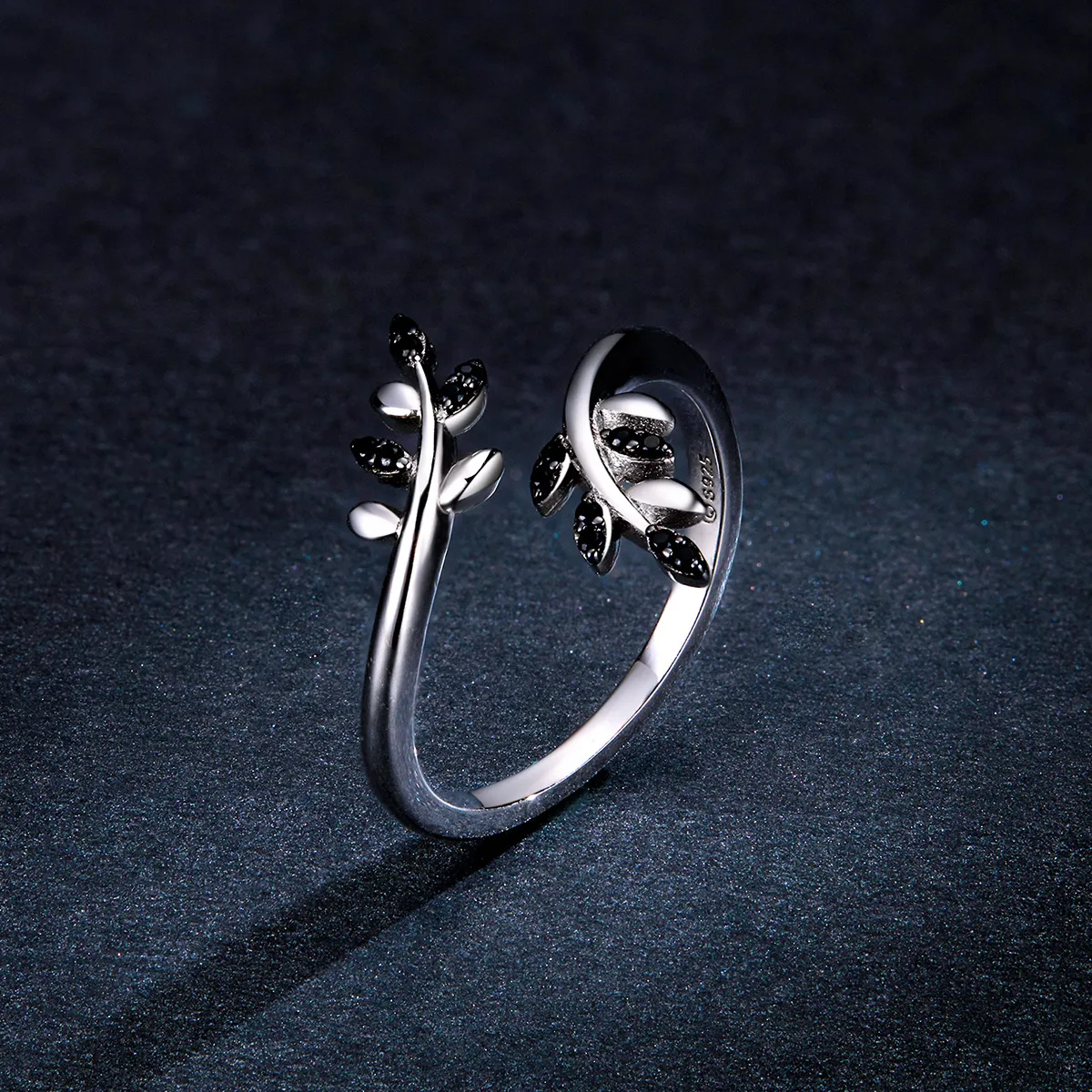 Pandora Style Silver Tree Branch Open Ring - BSR129