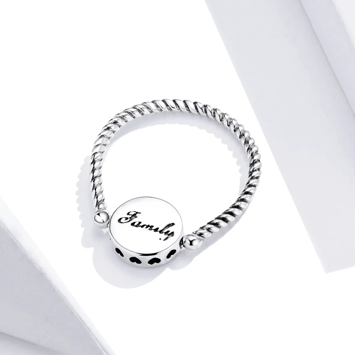 Pandora Style Silver Tree of Life Ring - SCR667