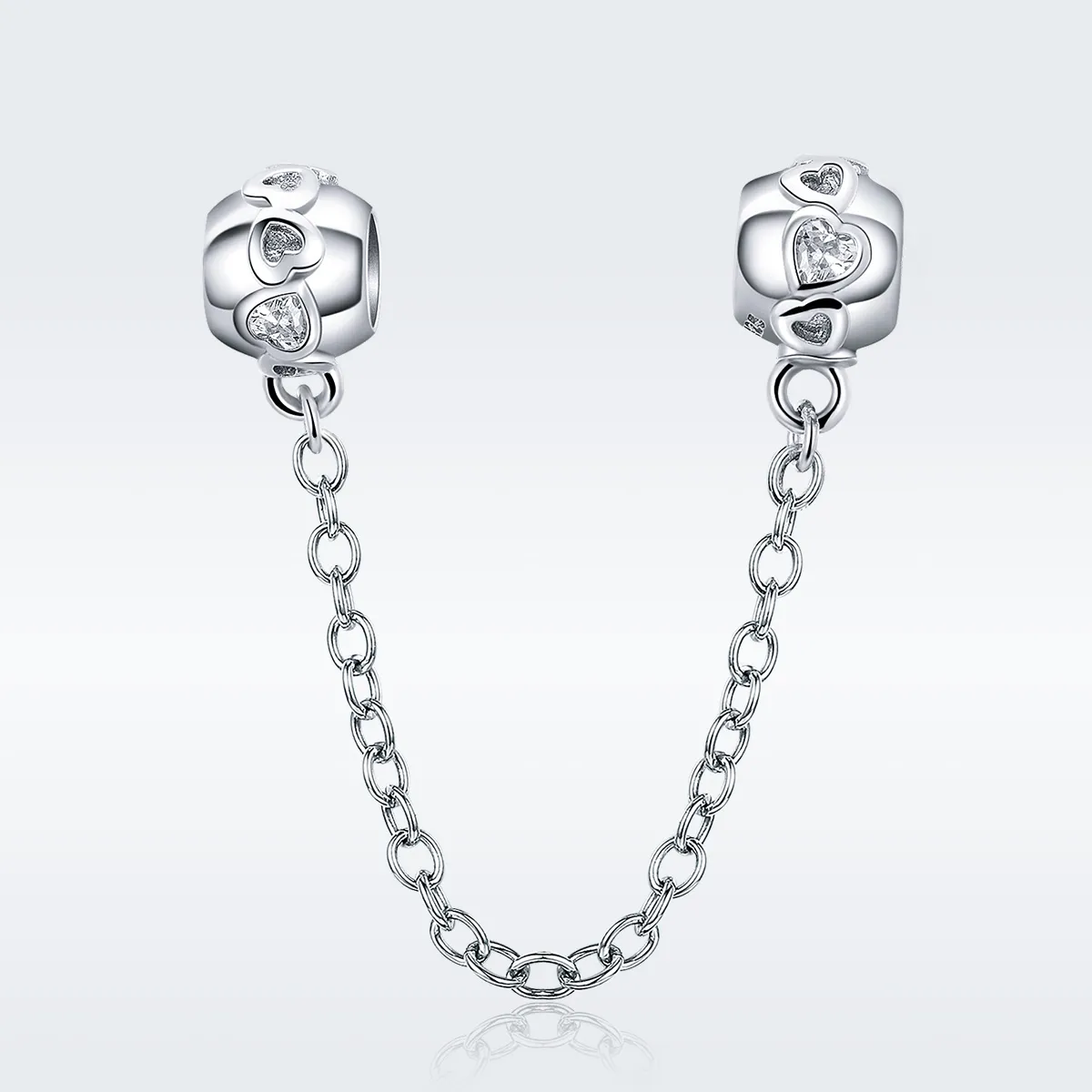 Pandora Style Silver Cute Safety Chain - SCC736