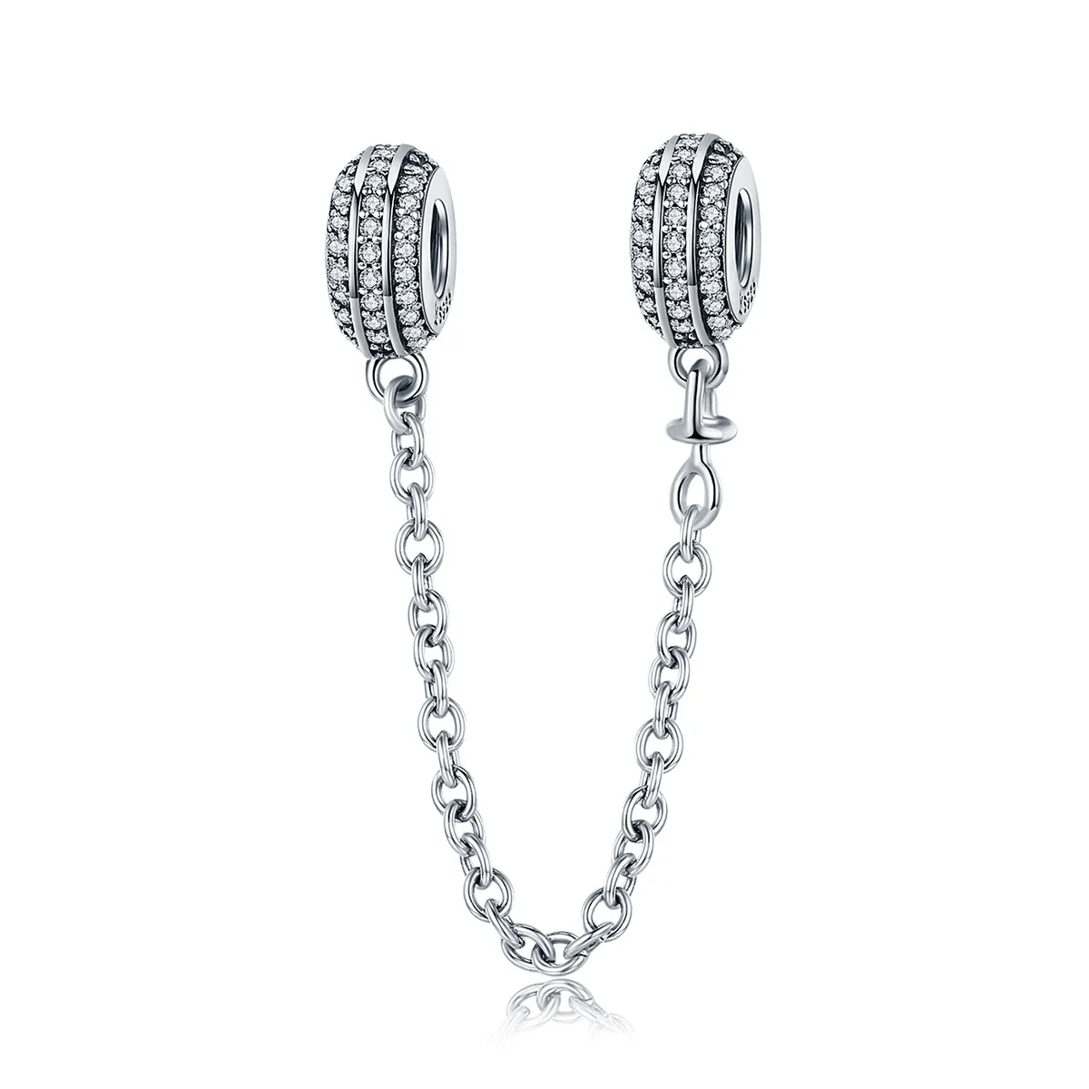 Pandora pave on sale safety chain