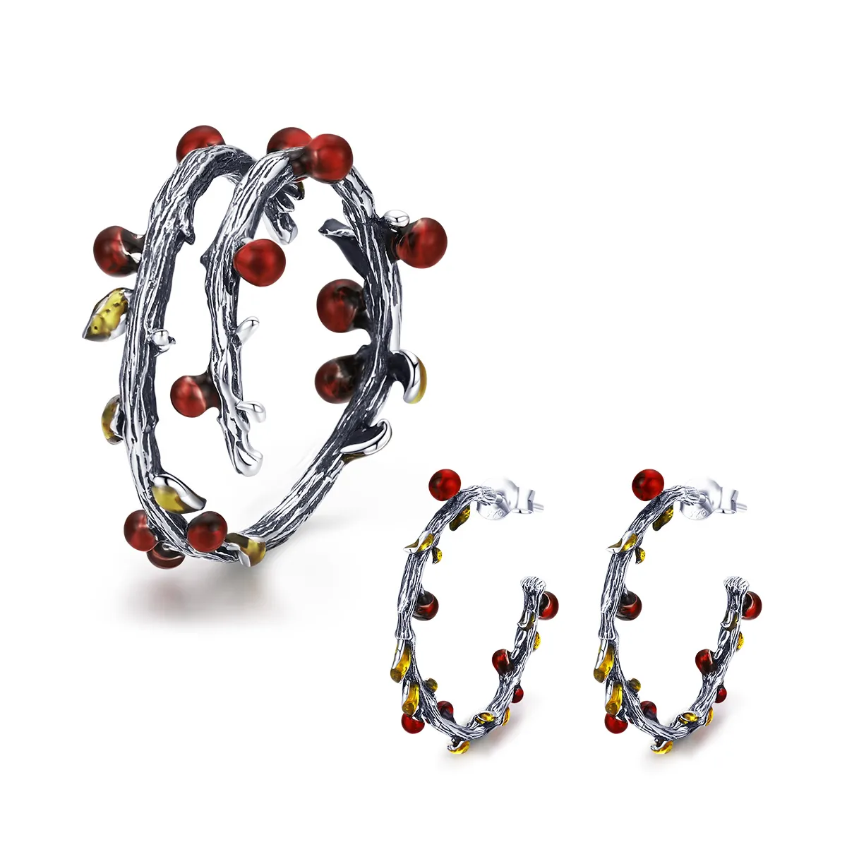 Pandora Style Color of Autumn Jewelry set - SET005