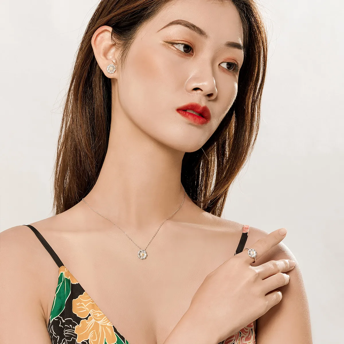 Pandora Style Daisy Jewelry set - SET001