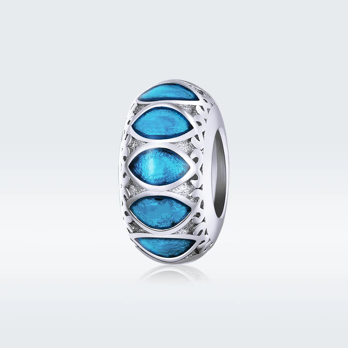 Pandora Style Silver Easter Spacer Charm - BSC221