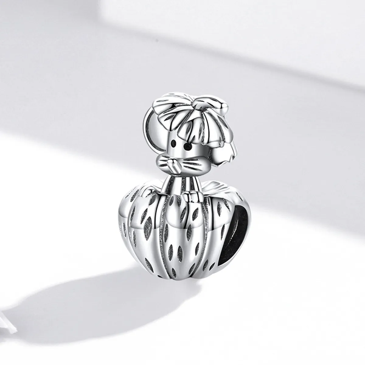 Pandora Style Silver A rat that steals pumpkins Charm - SCC1927