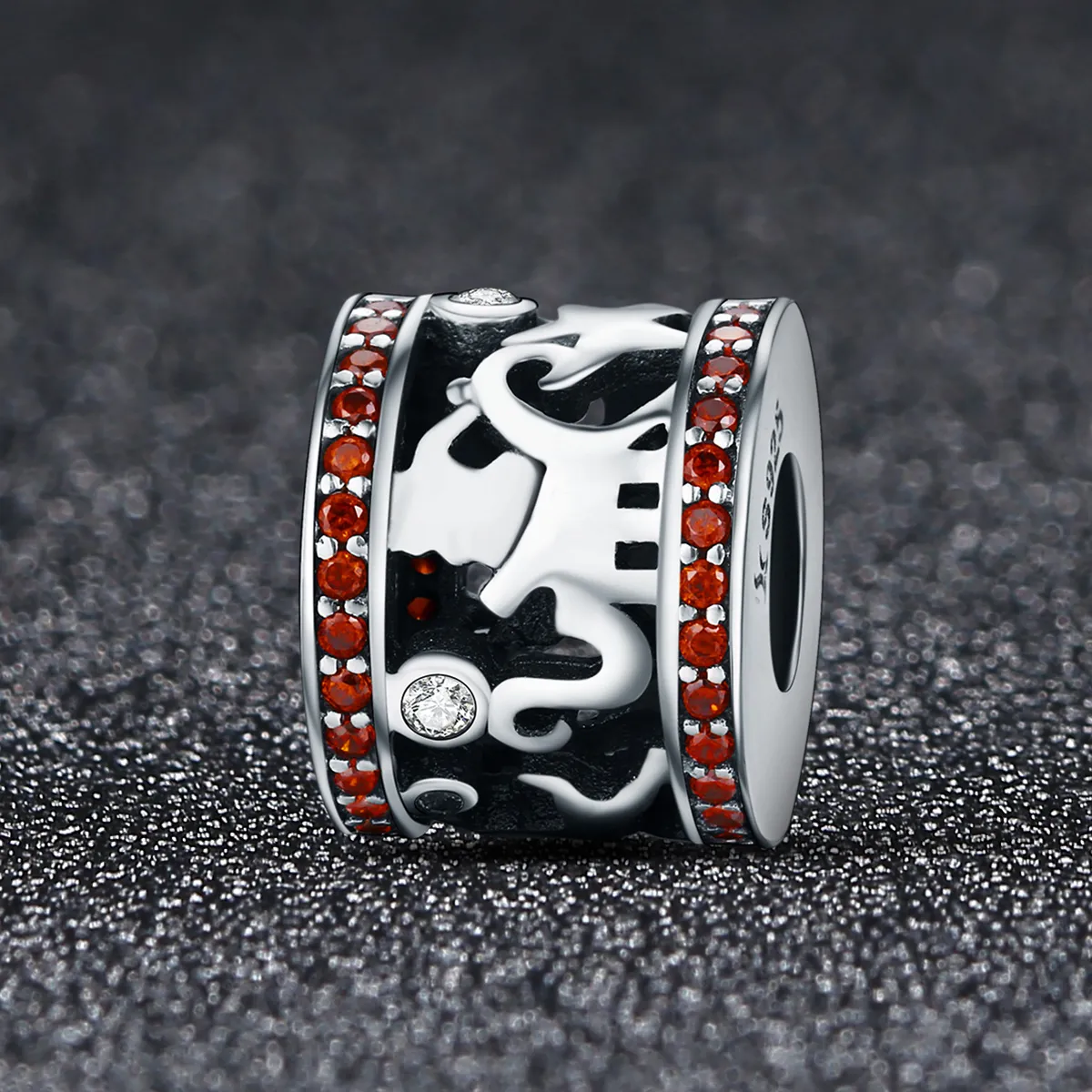 Pandora Style Silver Christmas love Charm - SCC439