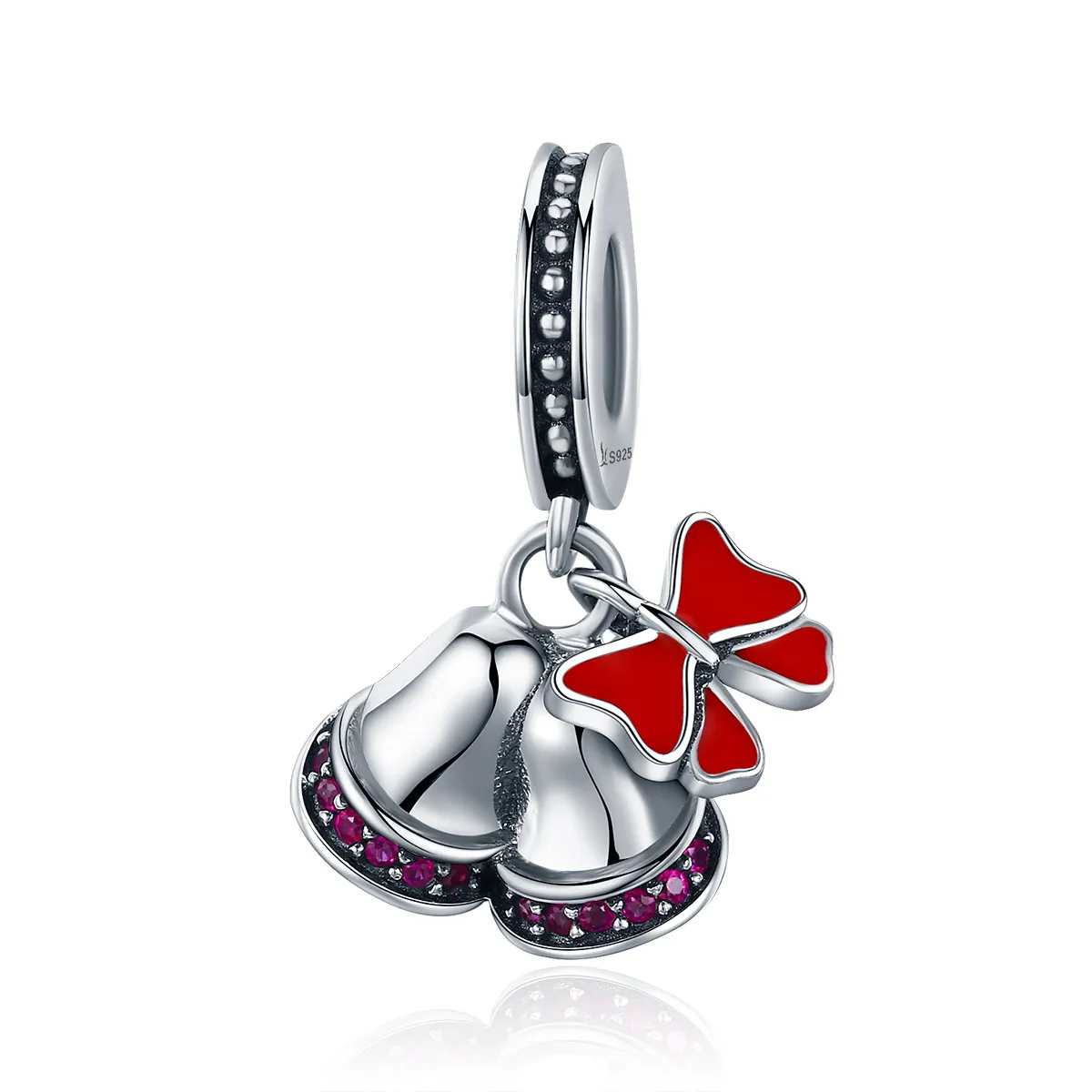 Pandora Style Silver Lovely bell Charm - SCC233