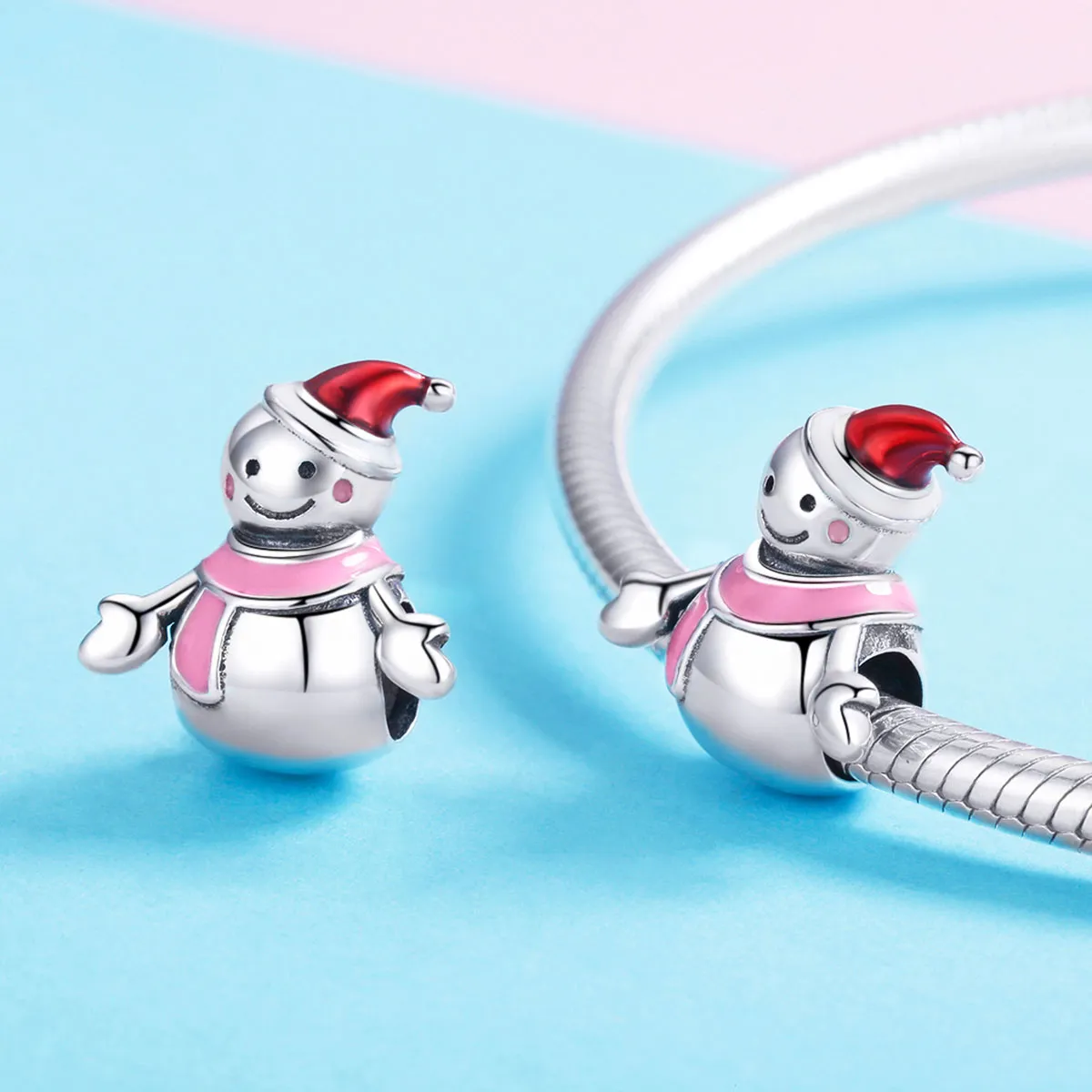 Pandora Style Silver Miss Snow Charm - SCC854