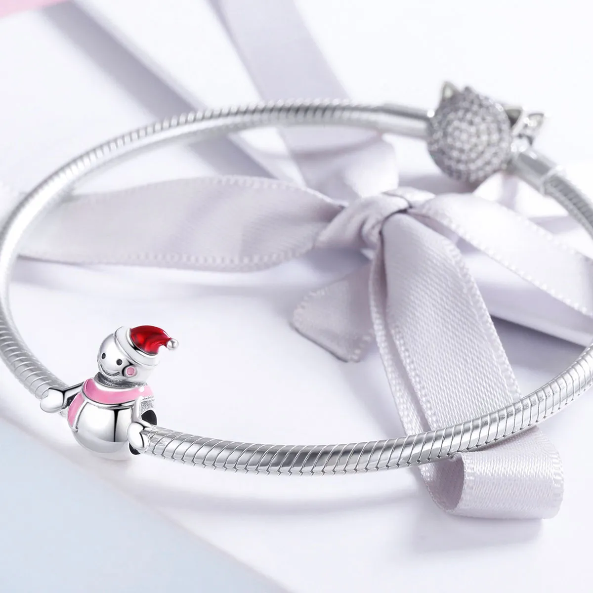 Pandora Style Silver Miss Snow Charm - SCC854