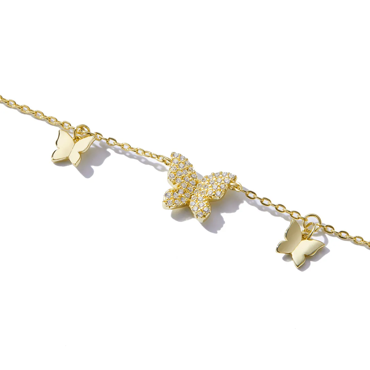 Pandora Style Butterfly Effect Bracelet - BSB064