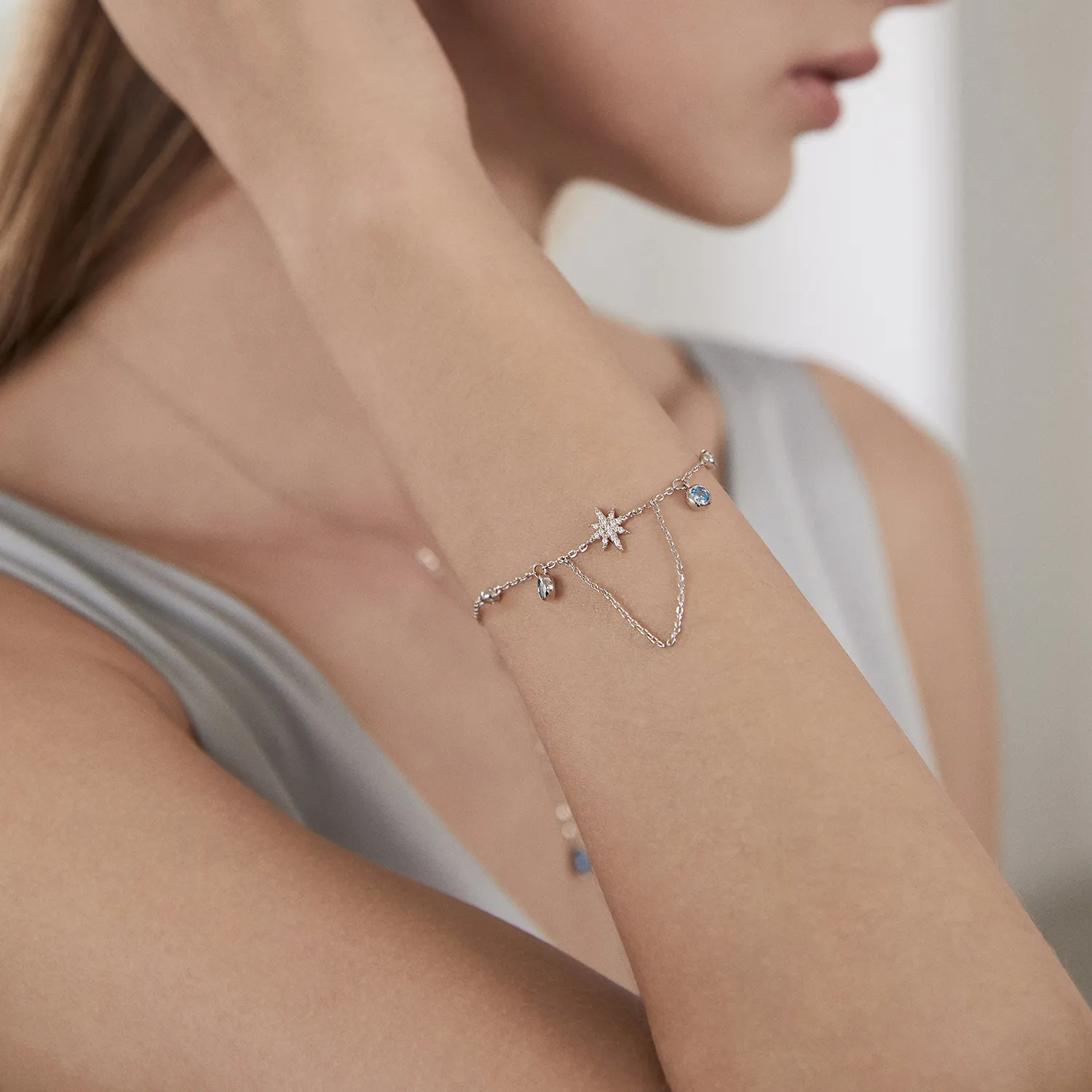 Pandora Style Chasing Light Bracelet - BSB069