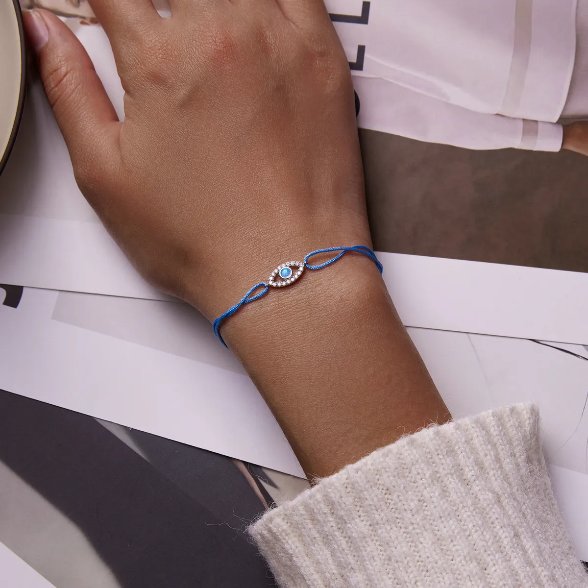 Pandora Style Devil Eye Bracelet - SCB229