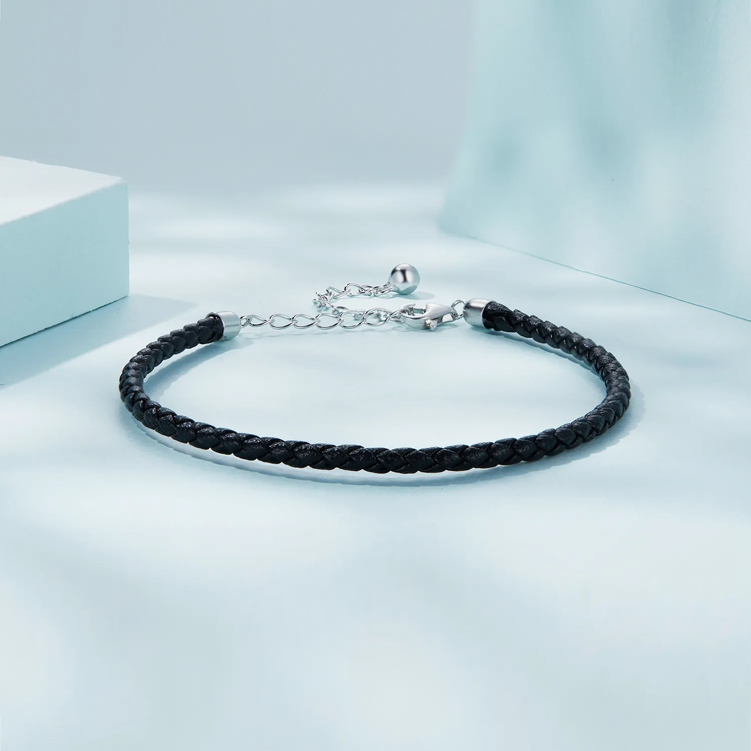 Pandora Style Simple Leather Bracelet - SCB243-BK