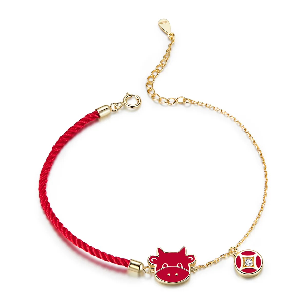 pandora style taurus bracelet scb207